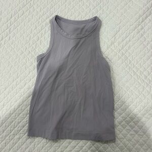Lululemon purple high neck tank top